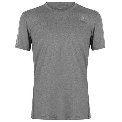 T-shirt da corsa Adidas RS Soft Tee per uomo - grigio scuro 2/5