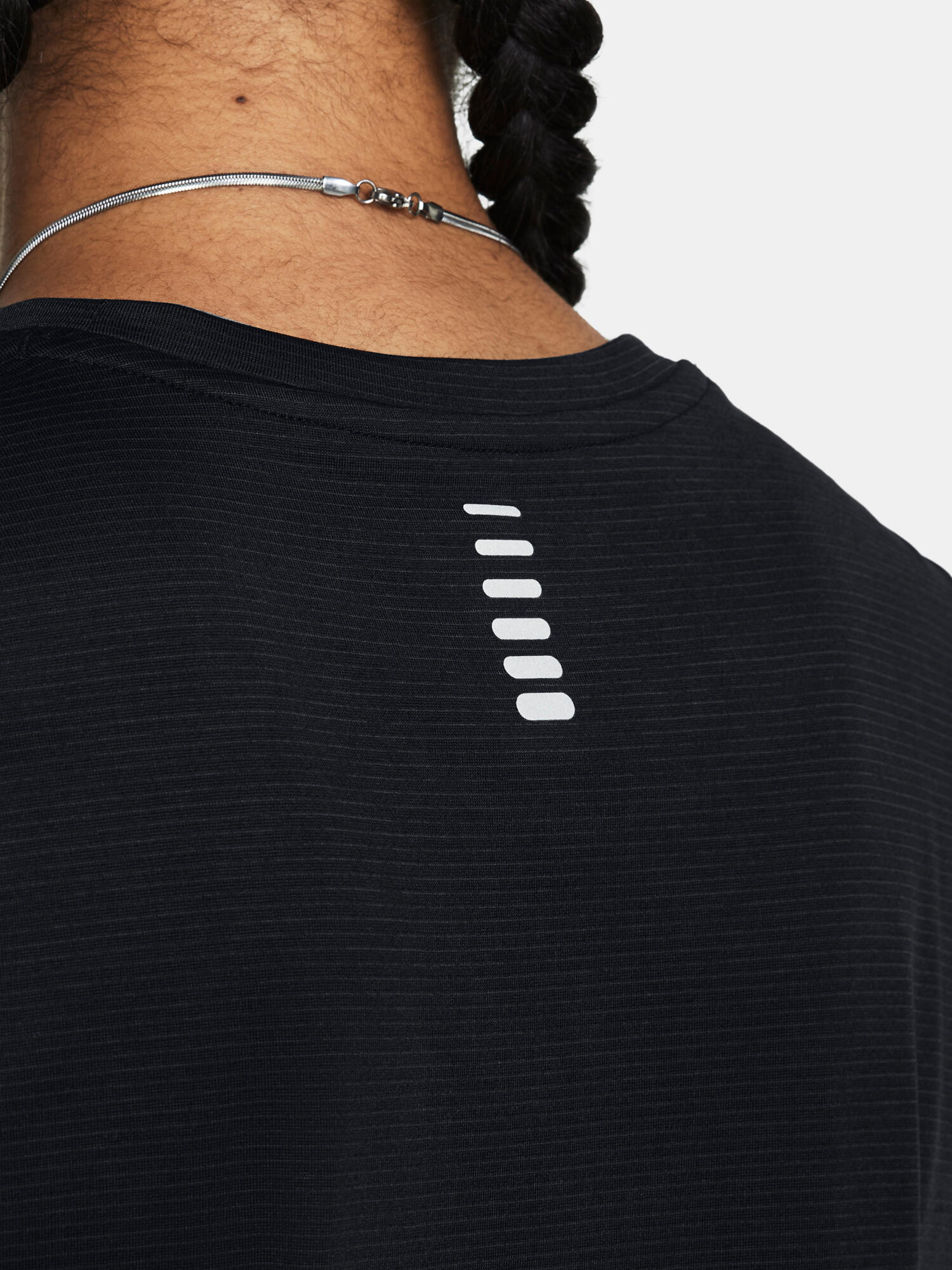 Maillot manches courtes Under Armour Launch Noir Femme 5/5