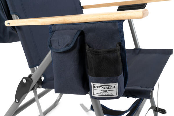 Chaise de plage: Confort avec maille rafraîchissante, protection solaire UPF 50+ 4/5