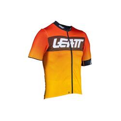 Maillot Leatt Endurance 6.0 manches courtes Rouge/Jaune