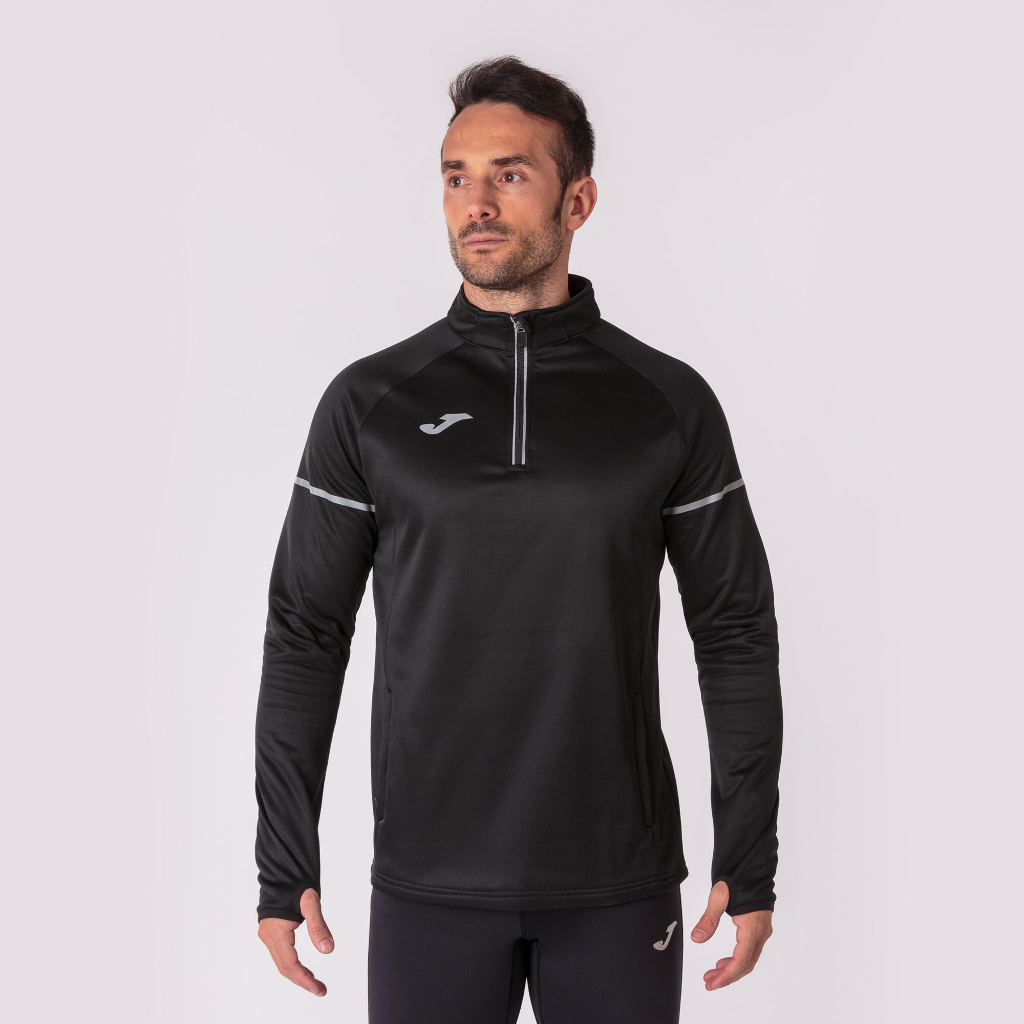 Sweat-shirt Homme Joma Race noir 2/5