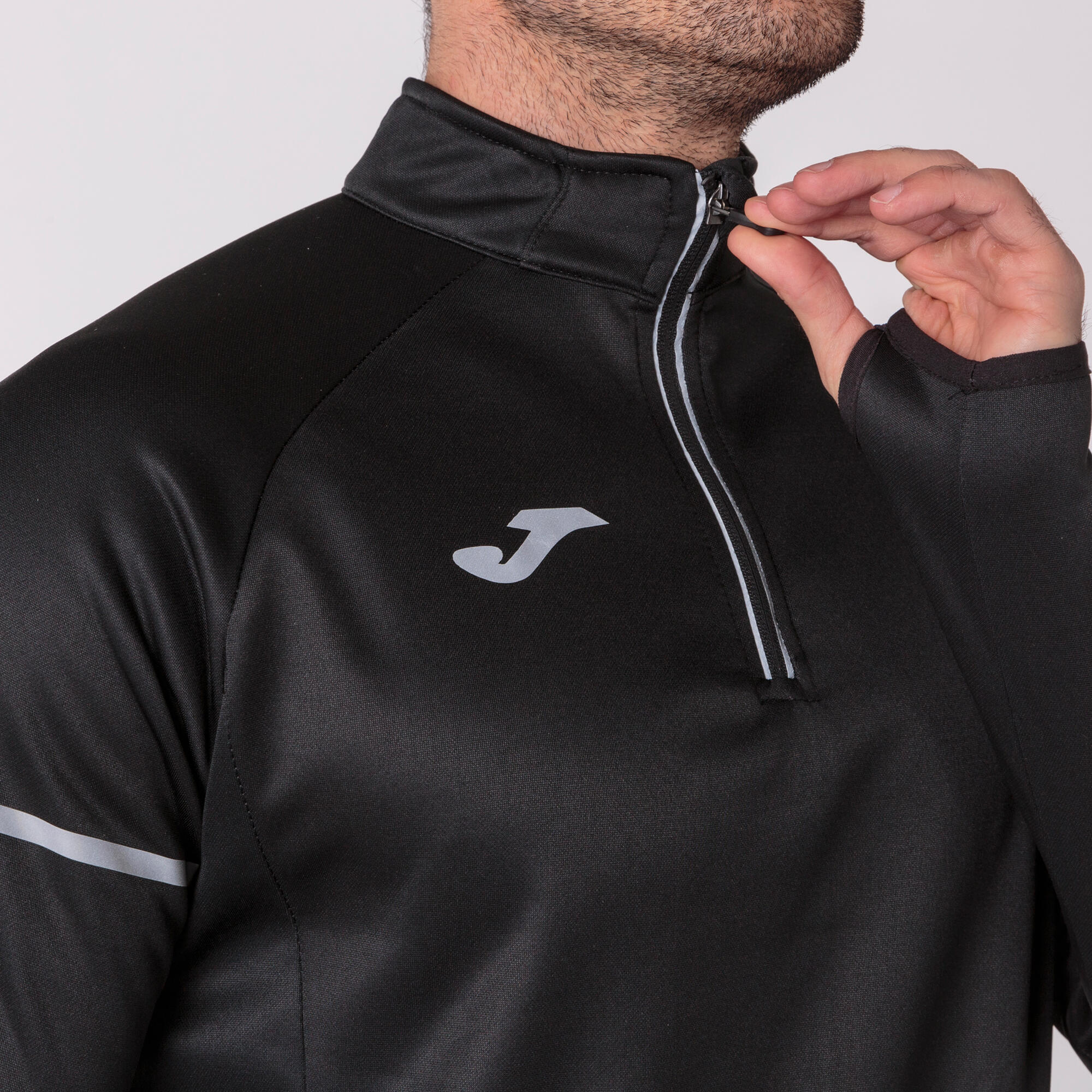 Sweat-shirt Homme Joma Race noir 5/5