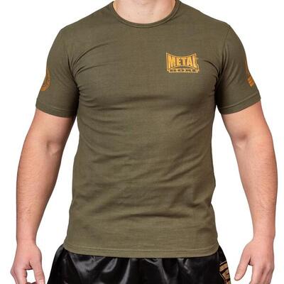 T-shirt "military" métal boxe