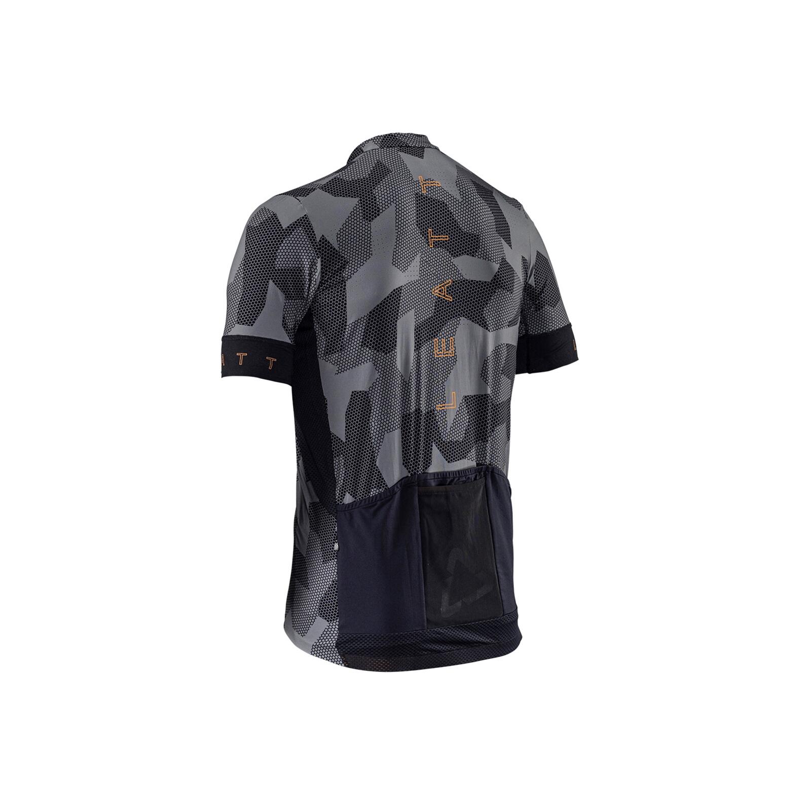 Maglia Leatt Endurance 5.0 a manica corta Grigio/Camoscio 2/5