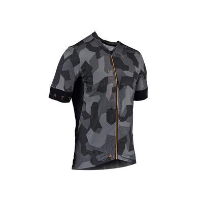 Maglia Leatt Endurance 5.0 a manica corta Grigio/Camoscio