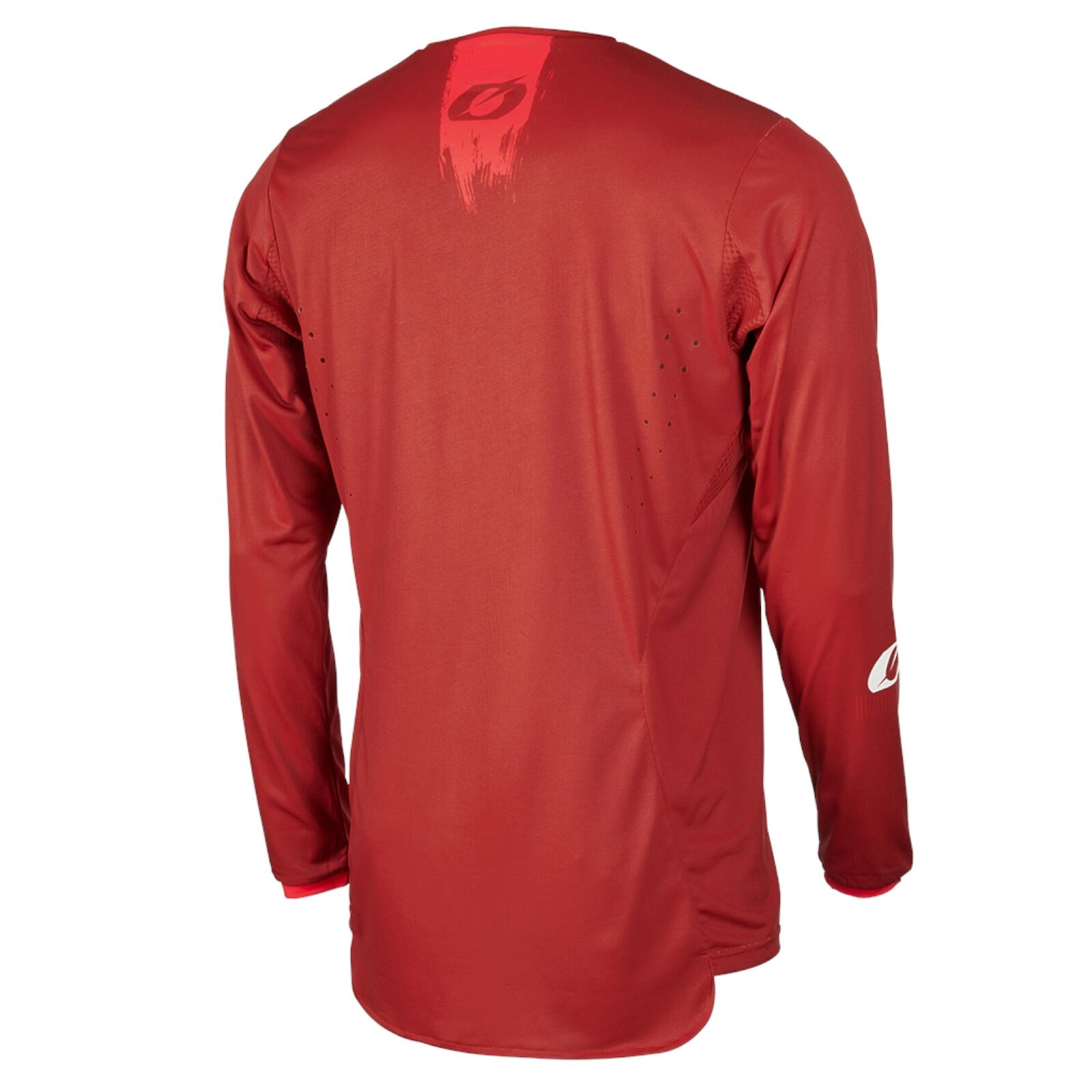 O'neal Element Hybrid Long Sleeve Jersey Red 2/2