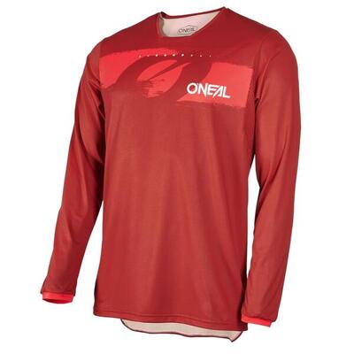 O'neal element hybrid long sleeve jersey red
