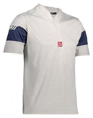 Leatt MTB 1.0 Zip Trikot — Steel