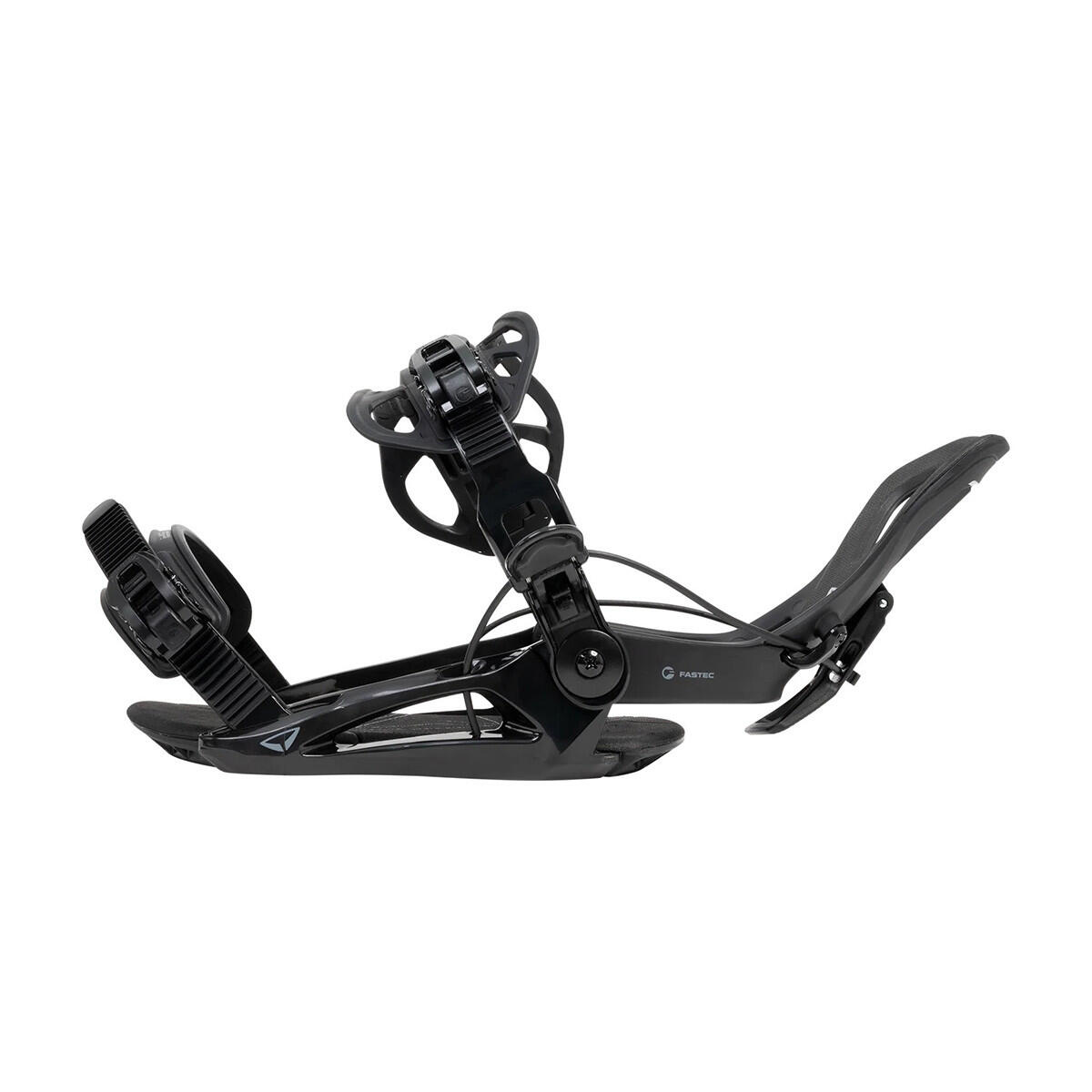 SP Bindings Snowboardbindung Base+ | Fastec + Strap in | unisex | black 5/8