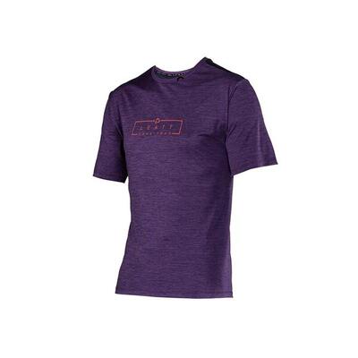 Leatt MTB Trail 1.0 Short Sleeve Jersey Velvet XXL