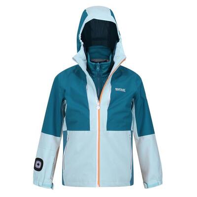 Doppeljacke Hydrate VIII Wandern/Outdoor/Trekking Kinder CaliYel/SlGr