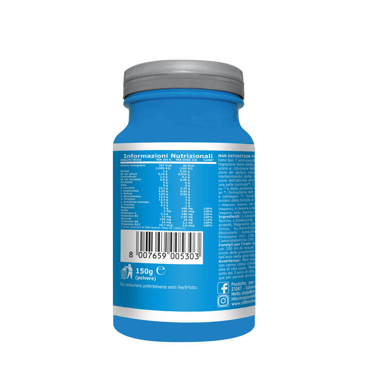 Integratore alimentare - MAN DEFINITION PRE-WORKOUT ARANCIA - 150g 3/5