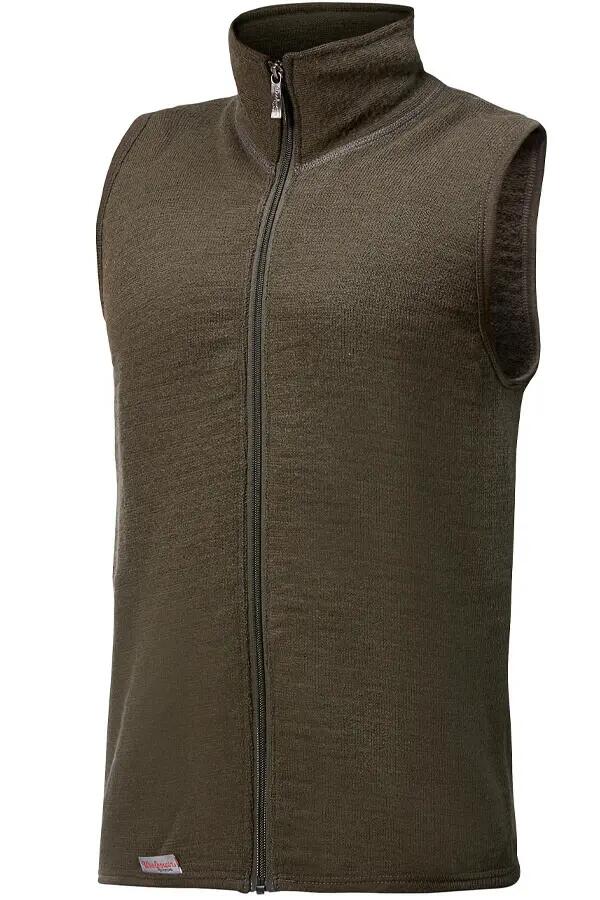 Woolpower Merino Mid Layer Vest 400 - Tannengrün 2/4