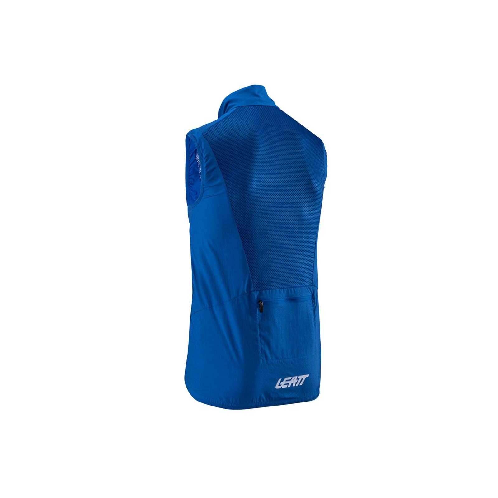 Gilet VTT Endurance 2.0 léger et coupe-vent Bleu Homme 2/7