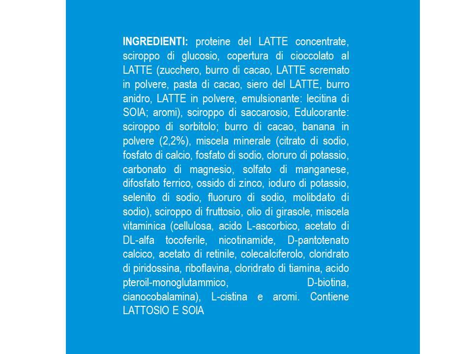 Integratore alimentare - BARRETTA PROTEICA BANANA - 40g 3/6