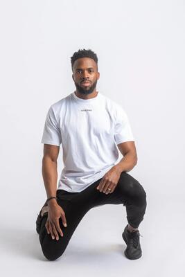 Core scoop t-shirt - fitness - heren - rood