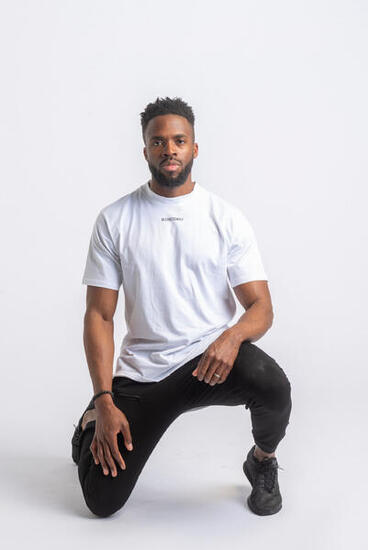 Core Scoop T-shirt Fitness- Homme - Blanc