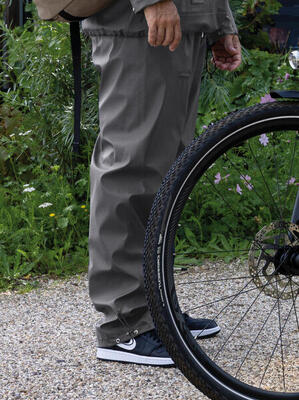 Mirage regenbroek rainfall soft touch – maat l – earl grey