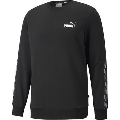 Blouse puma power tape crew, zwart, mannen