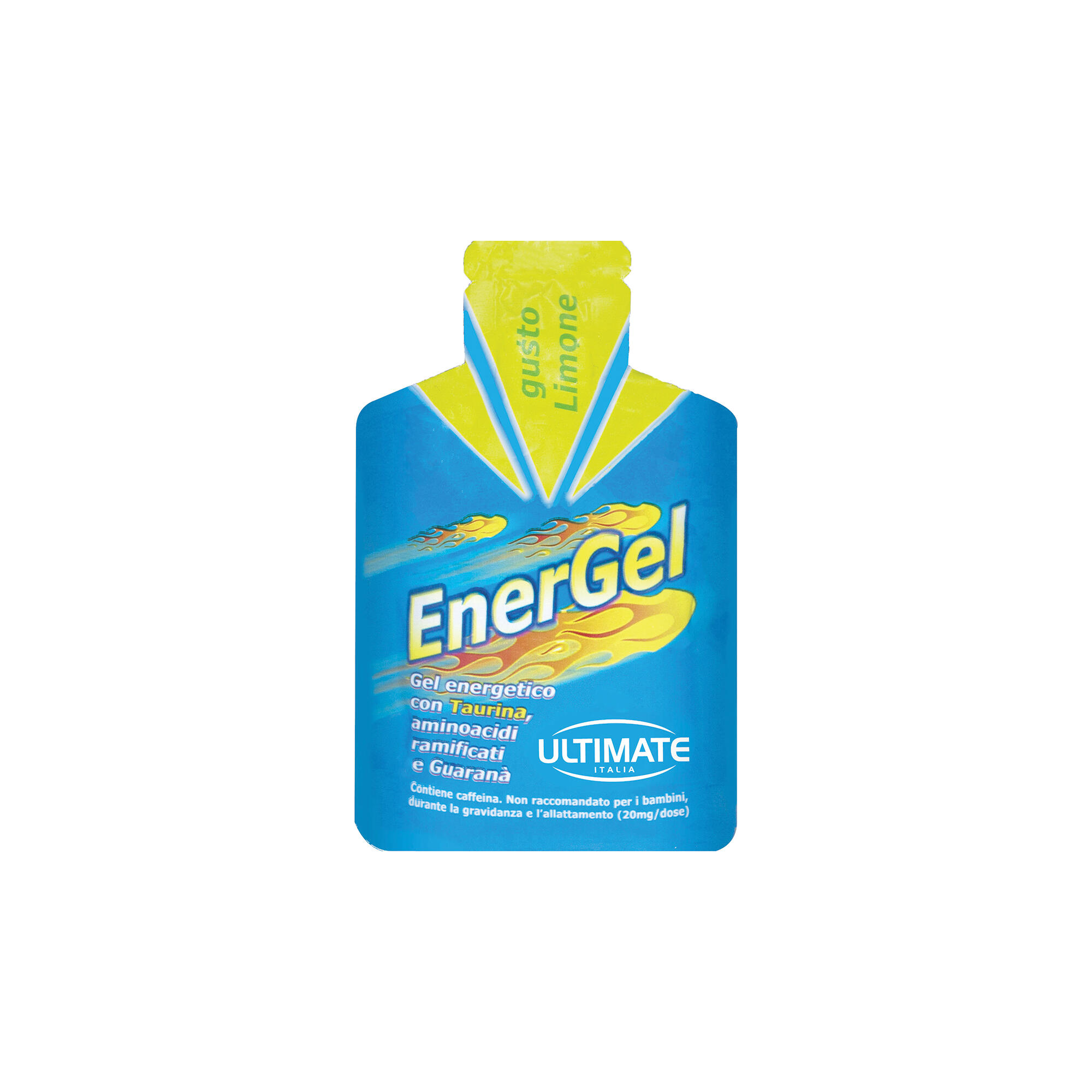 ULTIMATE ITALIA Integratore alimentare - ENERGEL LIMONE- 42g