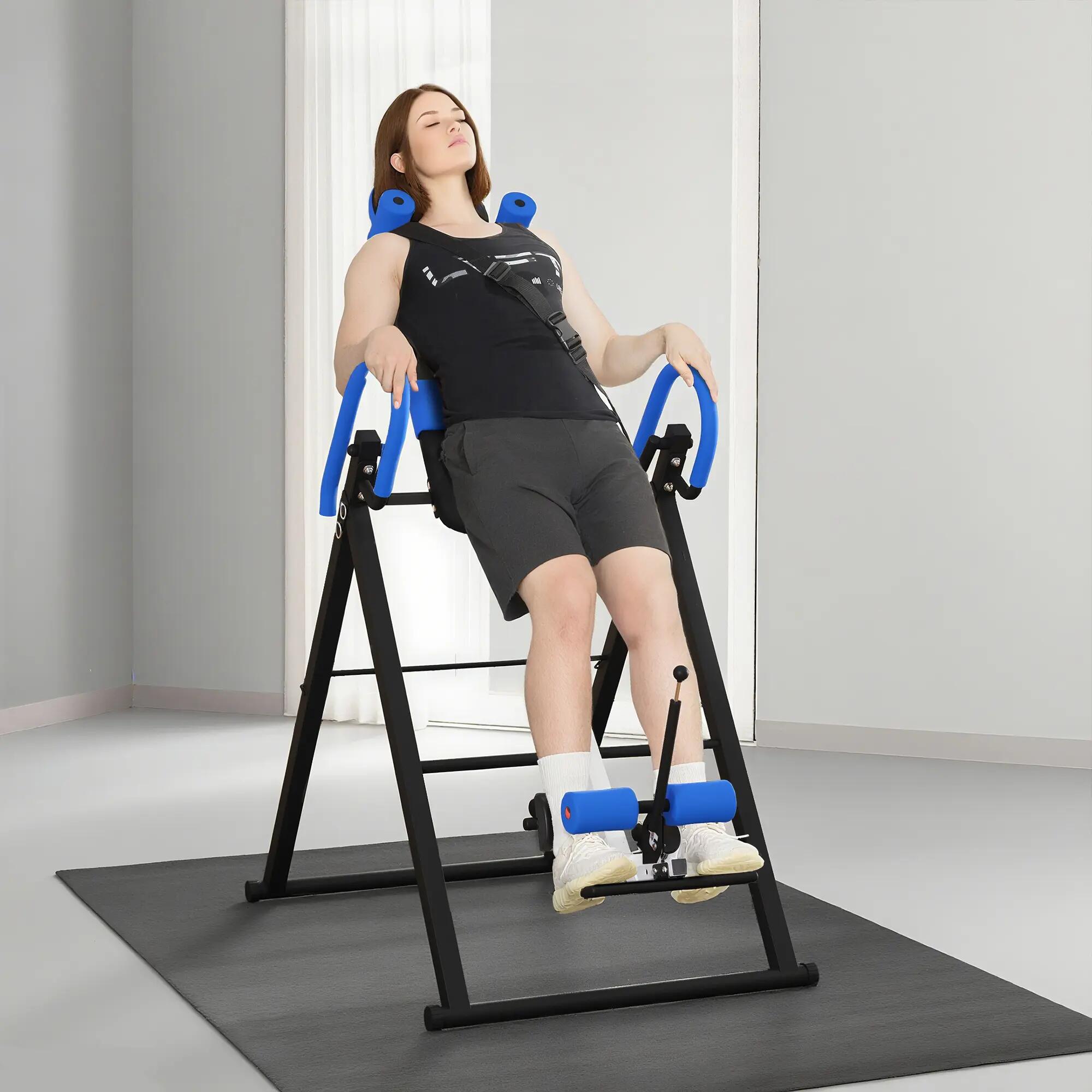 Table d'inversion de musculation pliable réglable 4/5