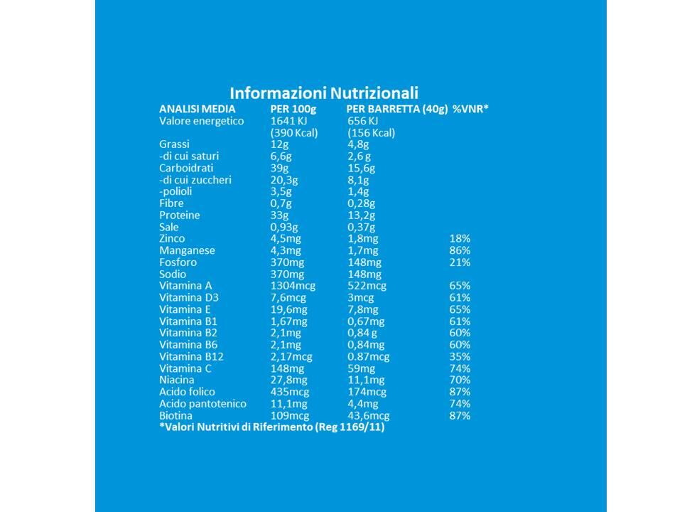 Integratore alimentare - BARRETTA PROTEICA CIOCCOLATO - 40g 2/6