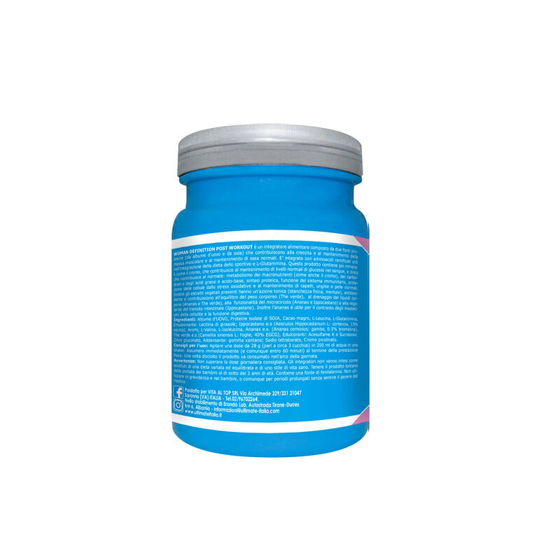 Integratore alimentare - WOMAN DEFINITION POST-WORKOUT CIOCCOLATO - 280g 3/7