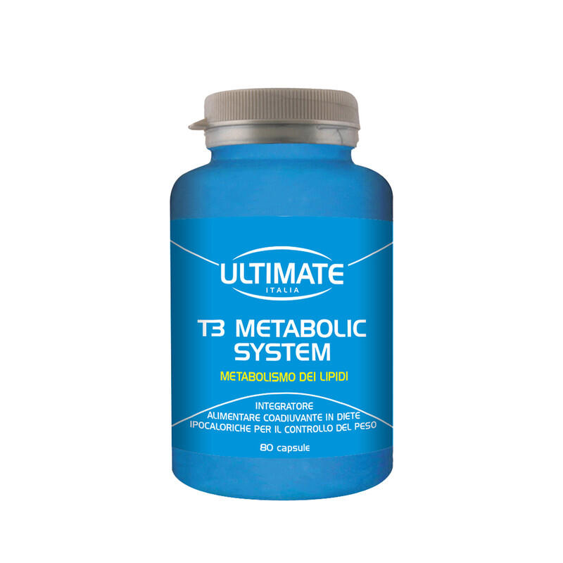 ULTIMATE ITALIA Integratore alimentare - T3 METABOLIC SYSTEM - 80 cps