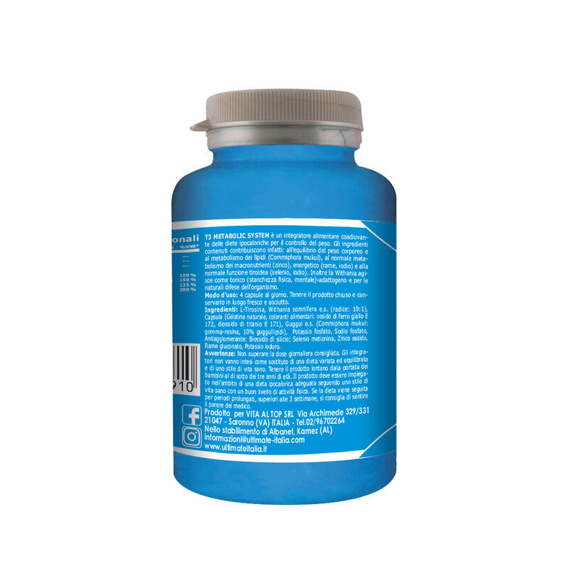 Integratore alimentare - T3 METABOLIC SYSTEM - 80 cps 2/5