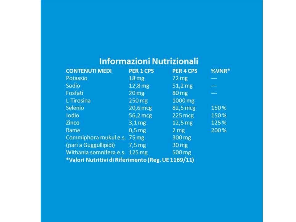 Integratore alimentare - T3 METABOLIC SYSTEM - 80 cps 4/5