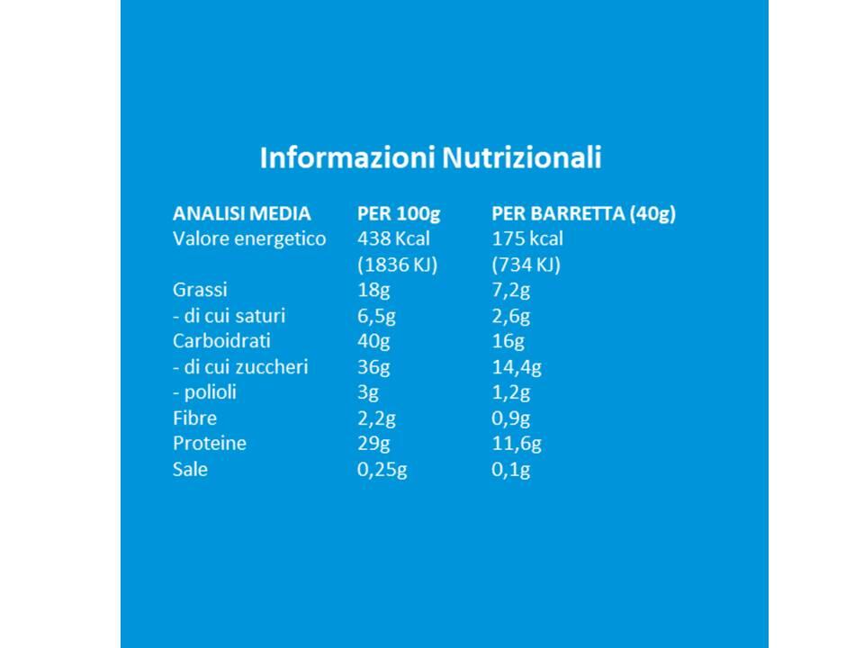 Integratore alimentare - BARRETTA VEGAN PROTEICA MANDORLA - 40g 2/5