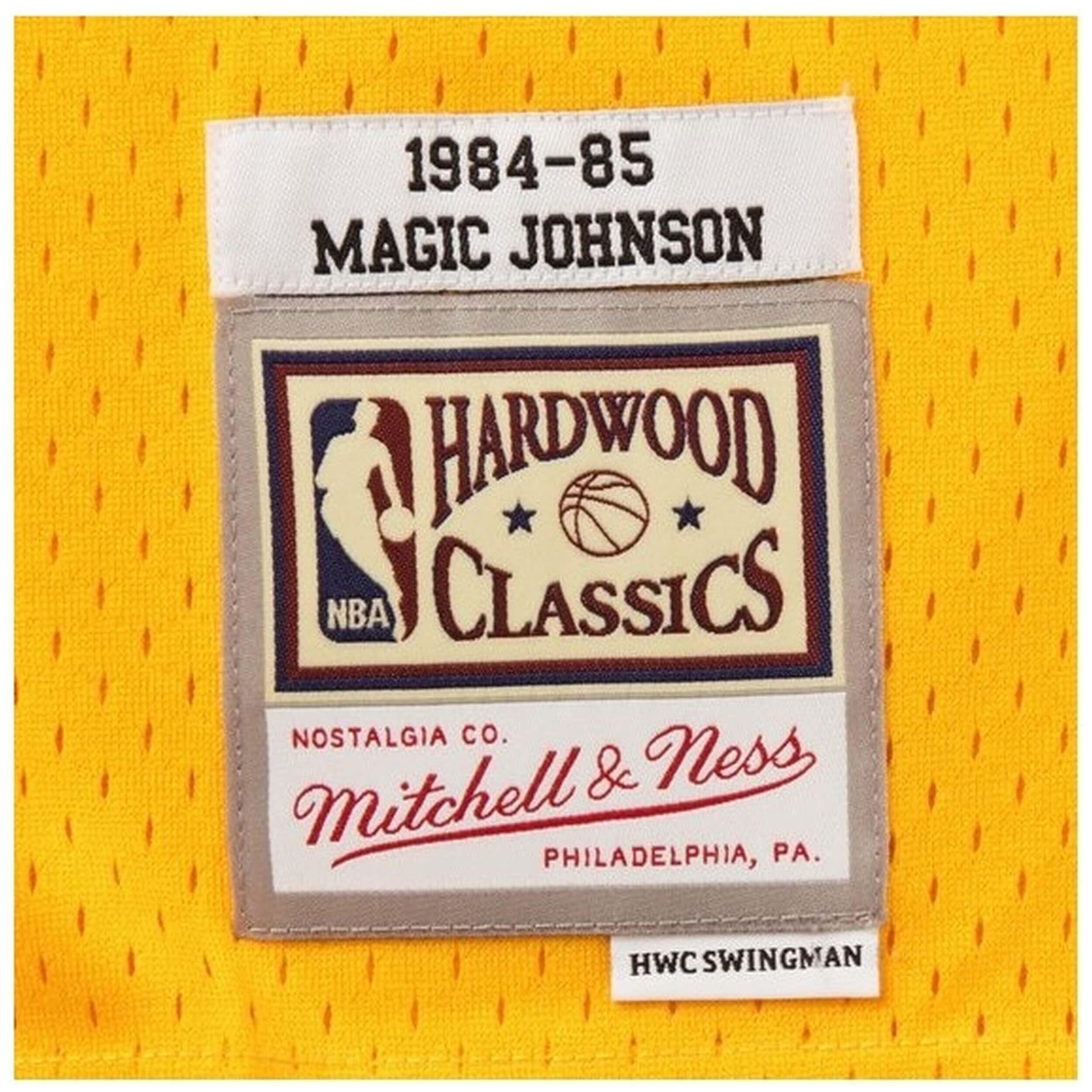 Tank top Mitchell & Ness Swingman Jersey LA Lakers '84 Magic Johnson złoty 5/7