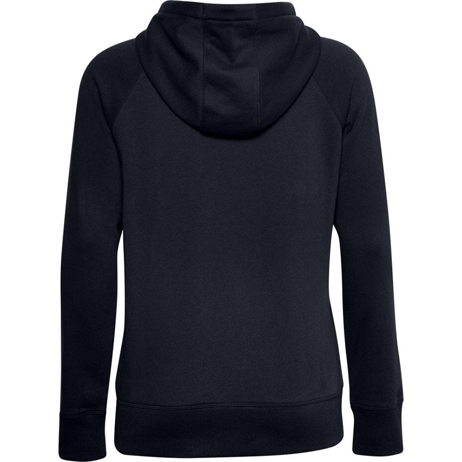 Under Armour Rival Fleece Logo Hoodie femme, noir 2/6