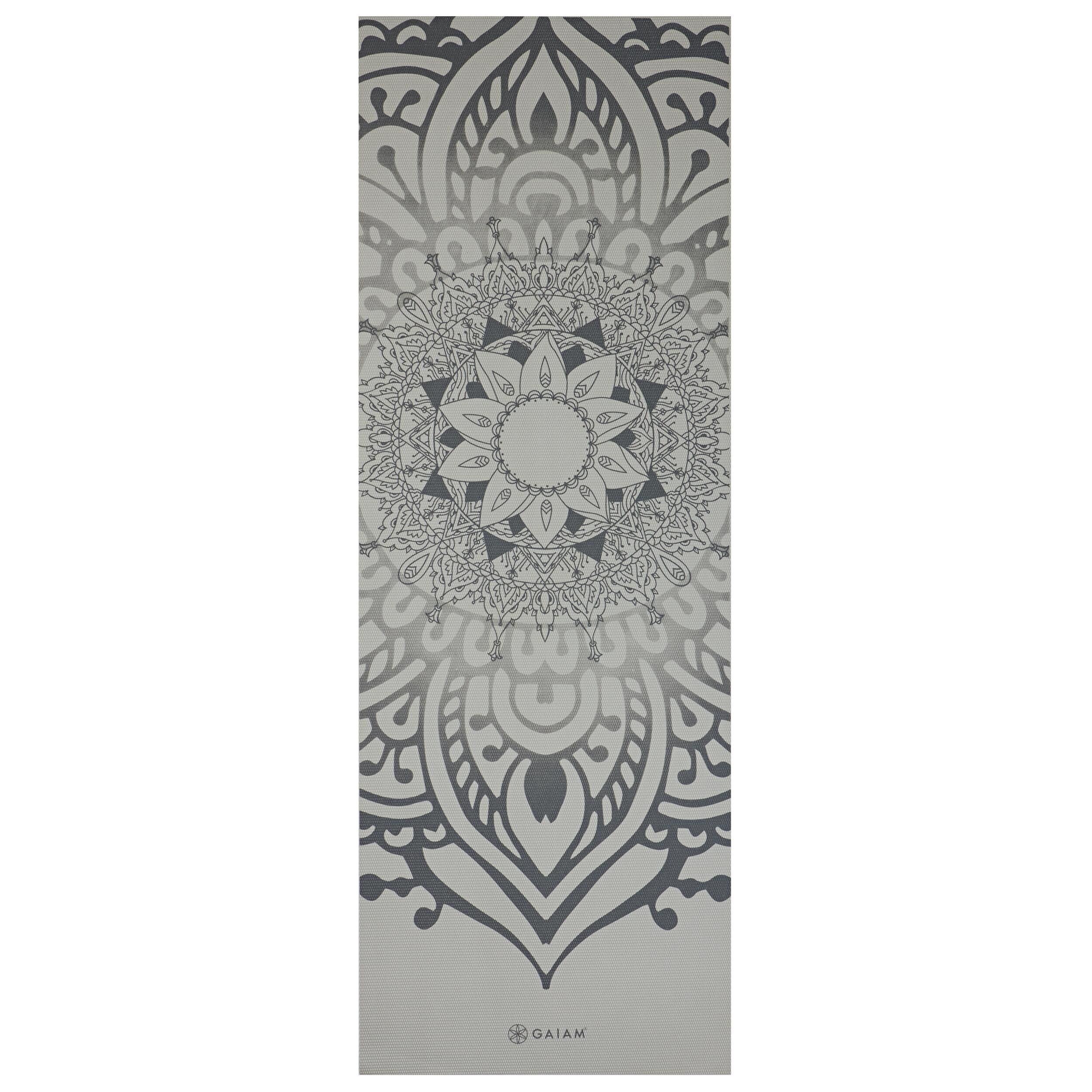 Unisex Iso-Matte Sundial Layers Yoga Mat 5 mm Classic Printed 3/4