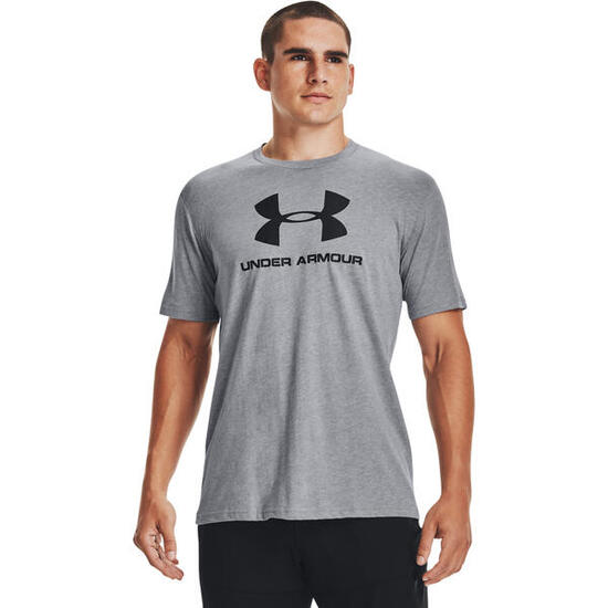 T-Shirt Under Armour UA Sportstyle Logo, Grau, Herren