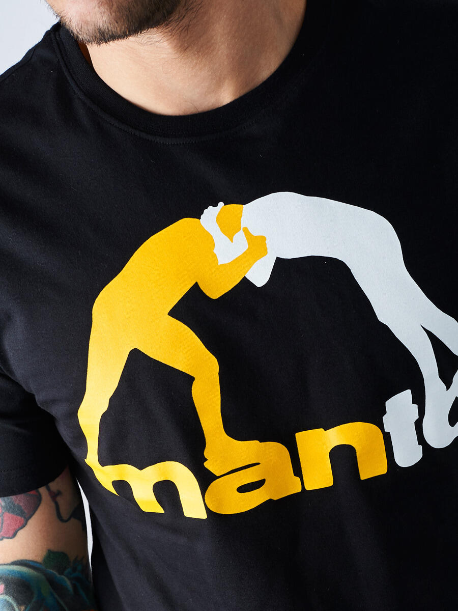 Koszulka sportowa męska Manto Logo z krótkim rękawem 4/7
