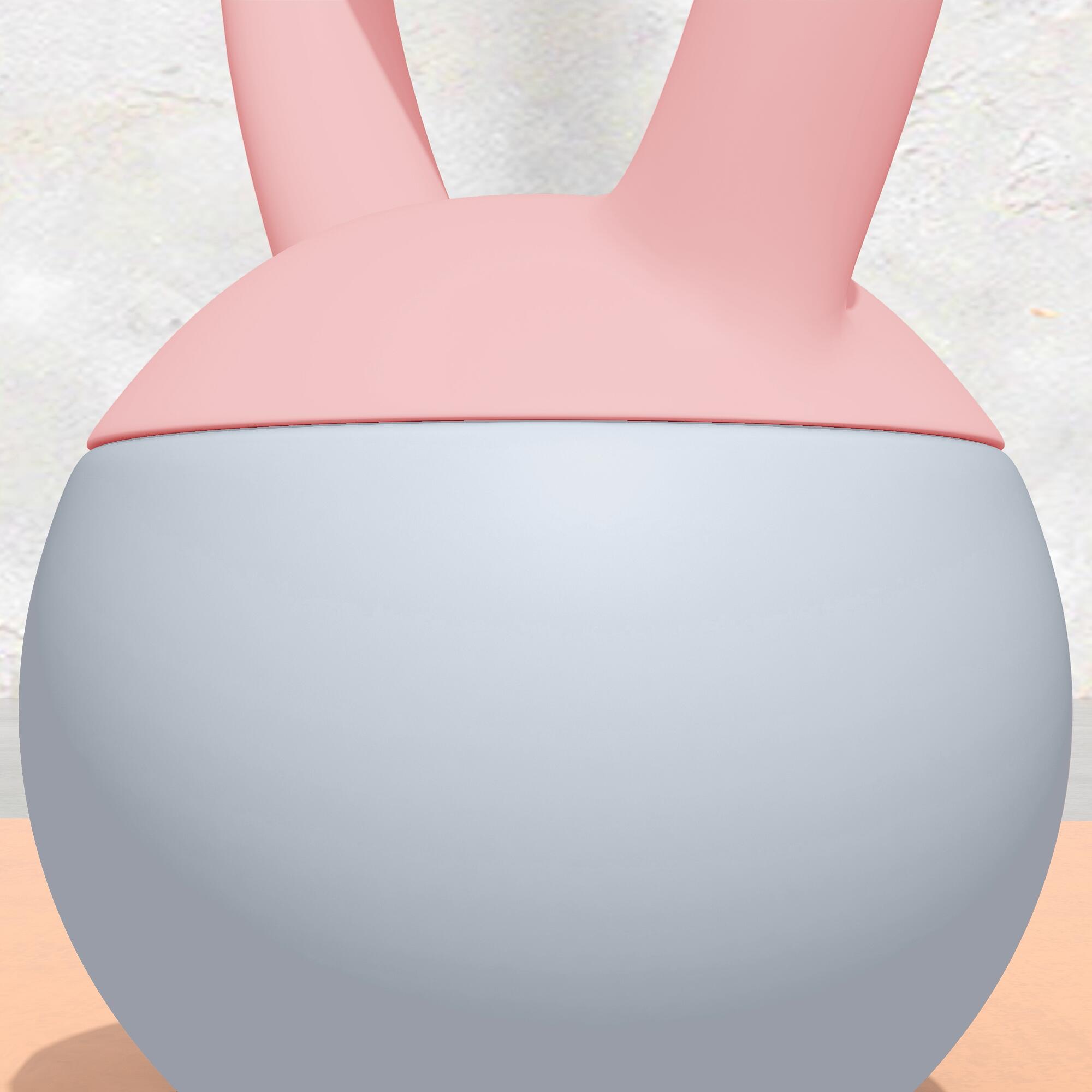 Kettlebell SPORTNOW 19x15x25 cm Rosa y Gris 4/5