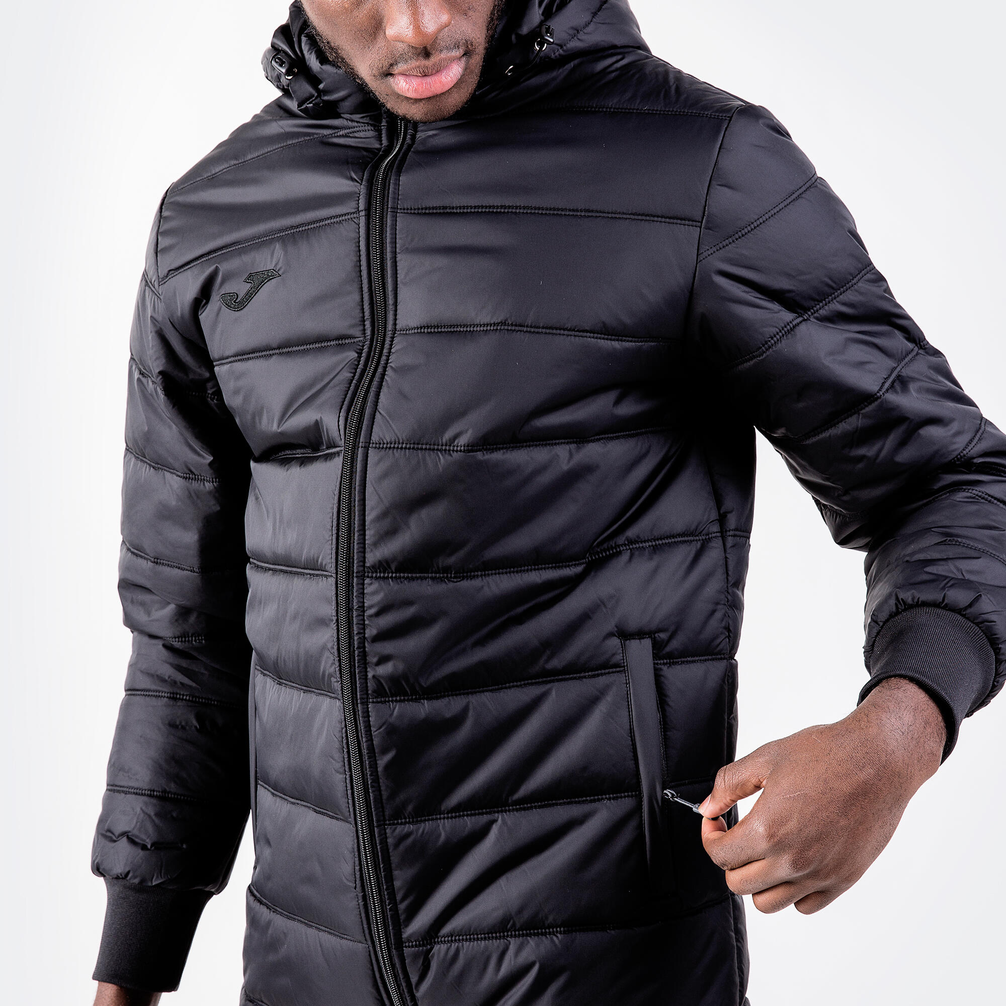 Anorak Niño Joma Urban negro 4/5