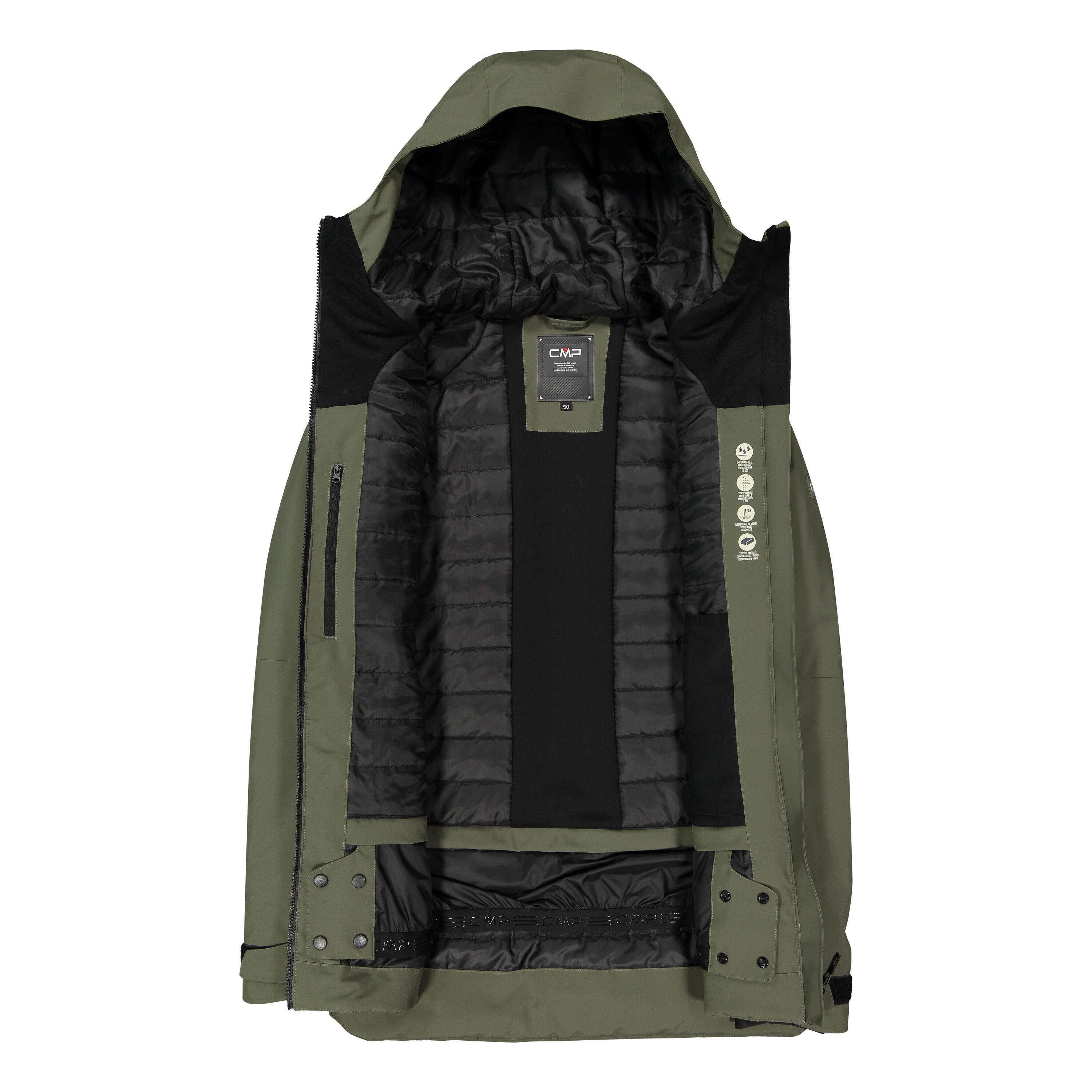 Skijacke mit Kapuze CMP 4/4