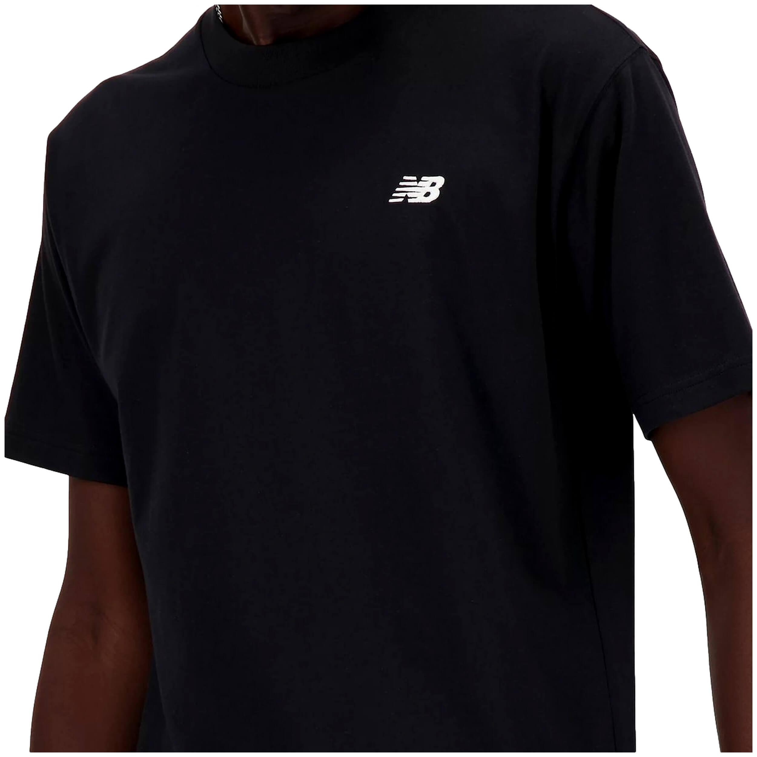 Magliette da uomo New Balance nere 4/7