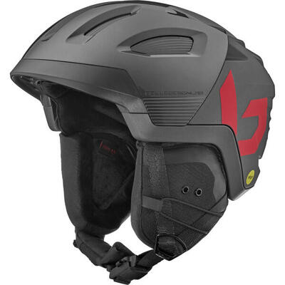 Skihelm ryft mips titanium red matte