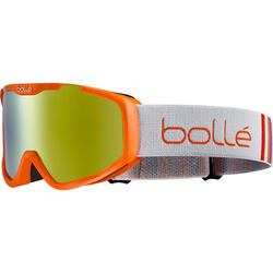 Masque de ski ROCKET PLUS Blue Matte - Rose Gold Cat 2