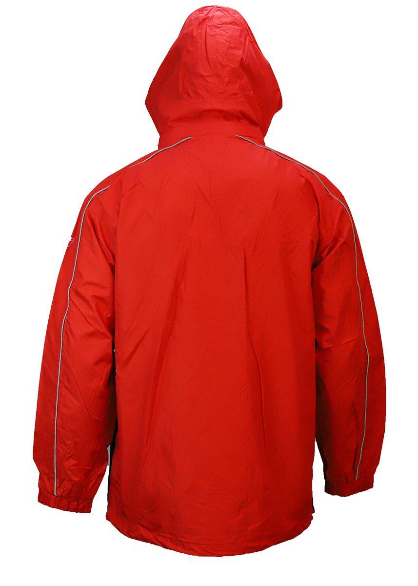 Joluvi Chaqueta Chubasquero Hombre Rojo/Azul 3/4