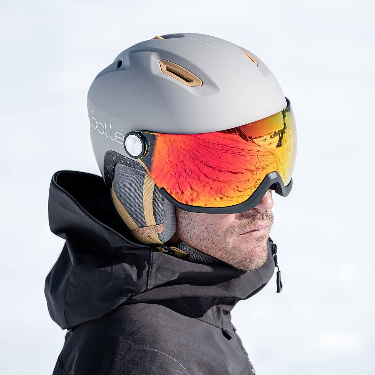 Casque de Ski V-ATMOS - Visière Photochromique Cat 1 to 3 - Adulte 5/7