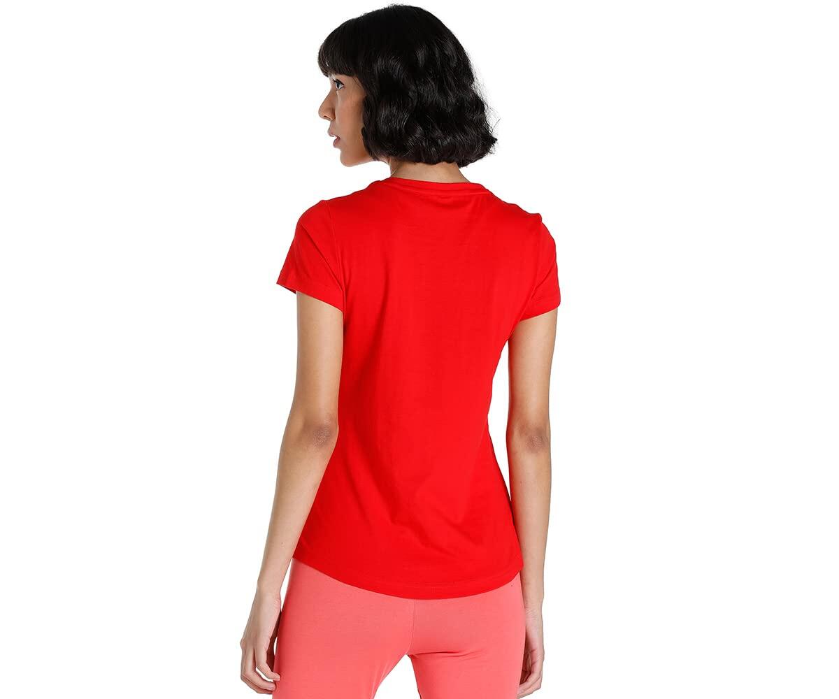 T-shirt décontracté Puma Teamgoal 23 W - Rouge Puma, 100% coton XS 2/7