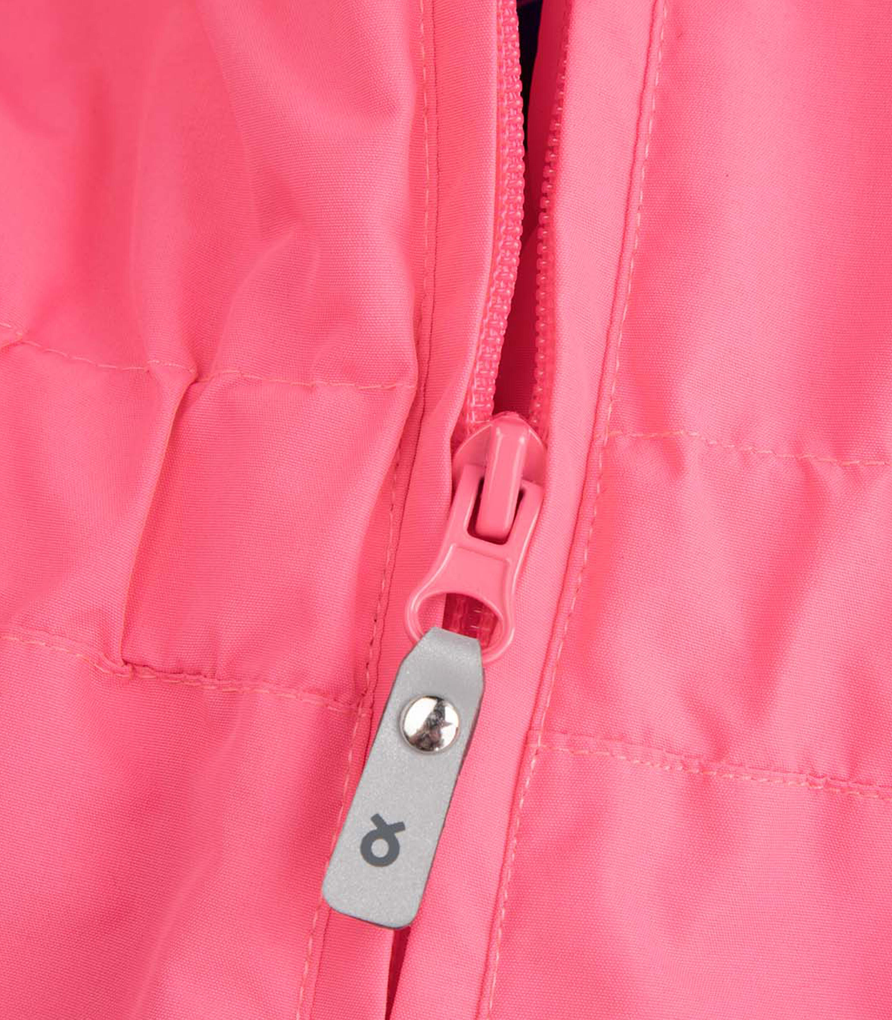 Kinder Skihose mit Trägern  ZL5 rosa 4/7