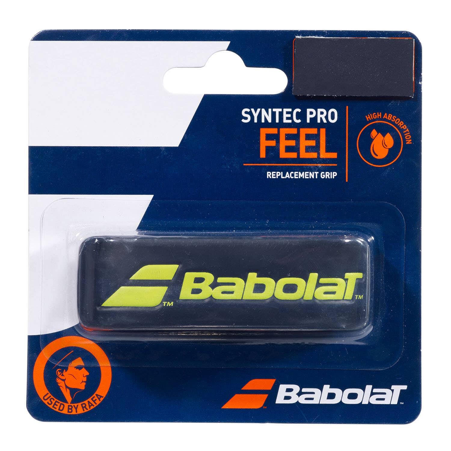Babolat Grip Syntec Pro X Noir/jaune 2/3