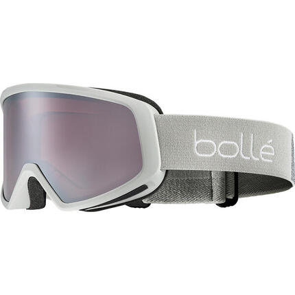 Masque de ski BEDROCK PLUS White Matte - Bronze Blue Cat 3