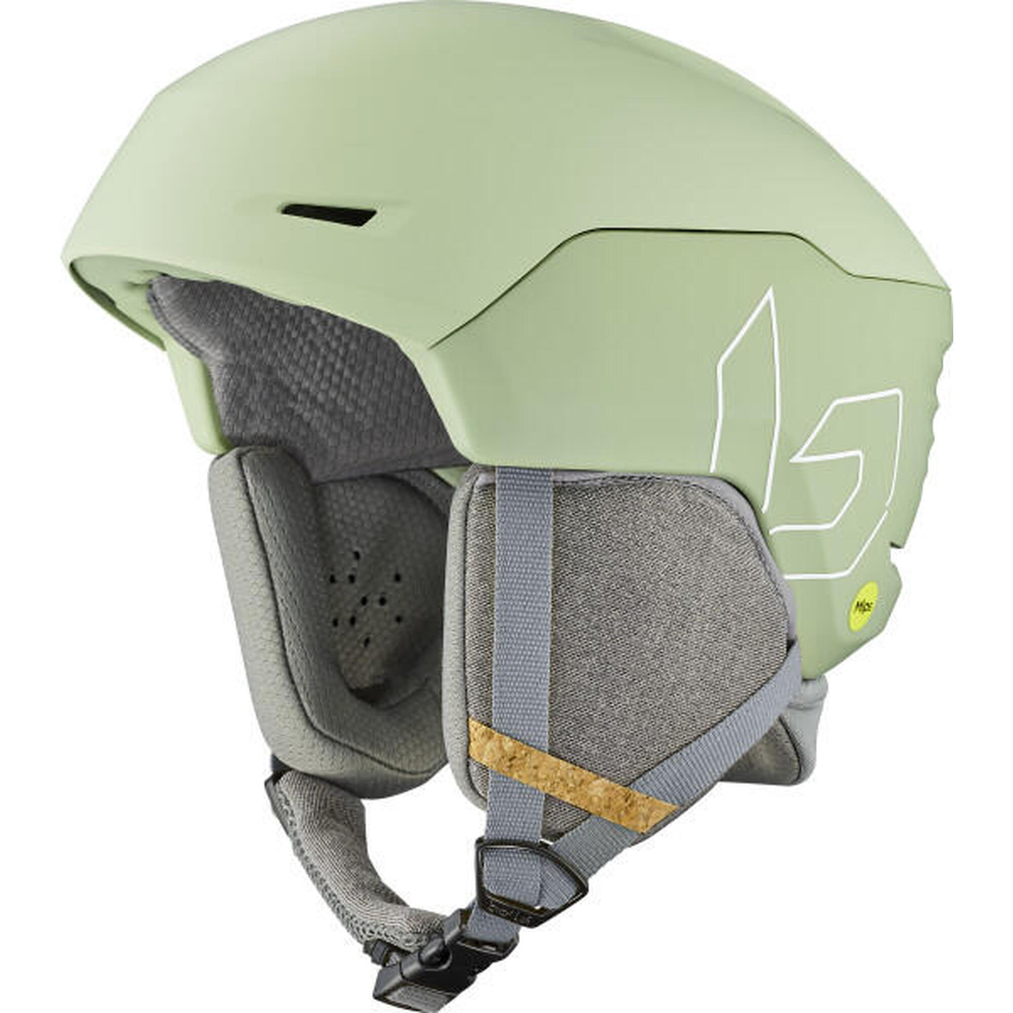 Bollé - Casque De Ski Ryft Pure Mips Matcha Matte - Casque - Gris|vert - 38 S - Decathlon