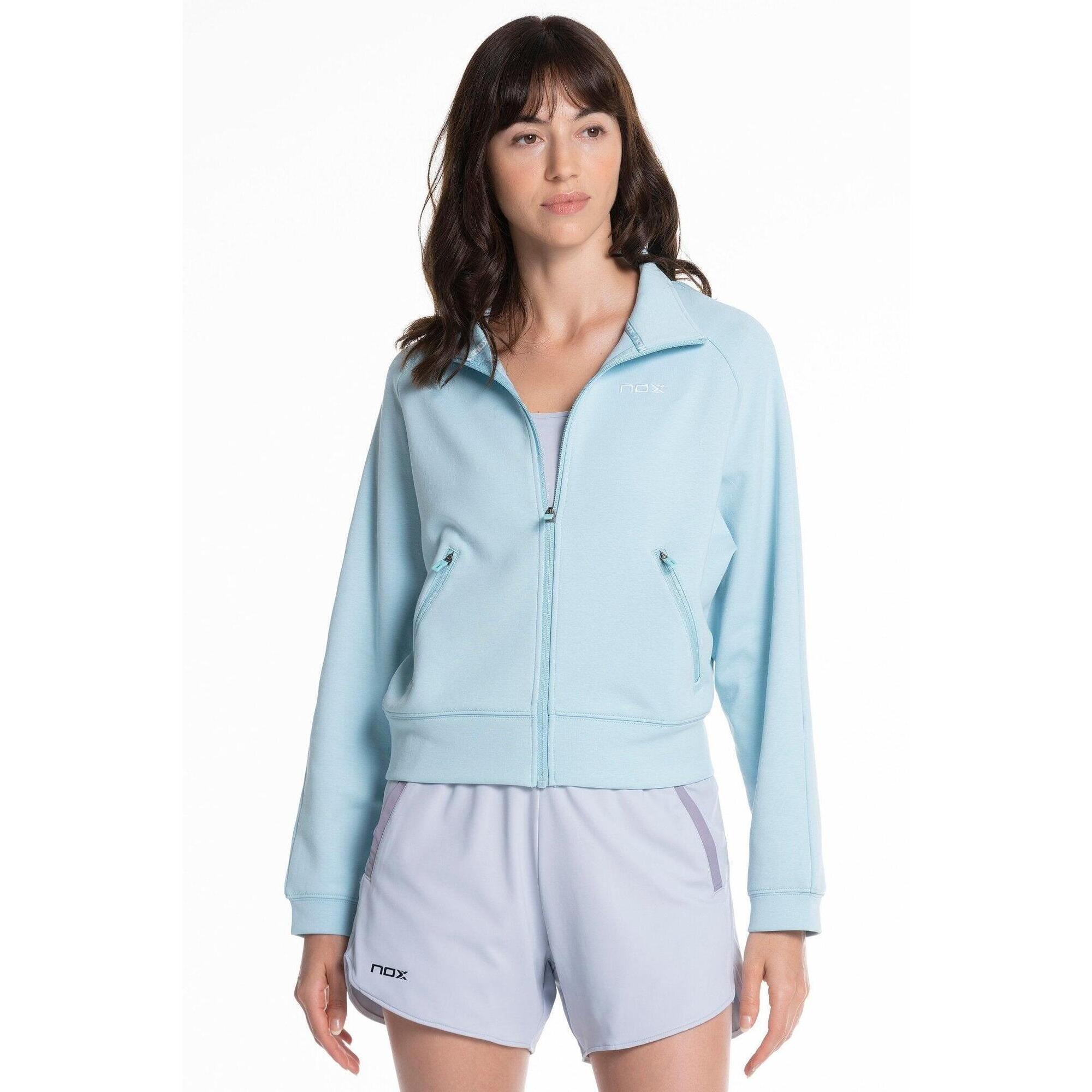 Nox - Veste Femme Nox Pro - Coupe Vent - Bleu - Decathlon